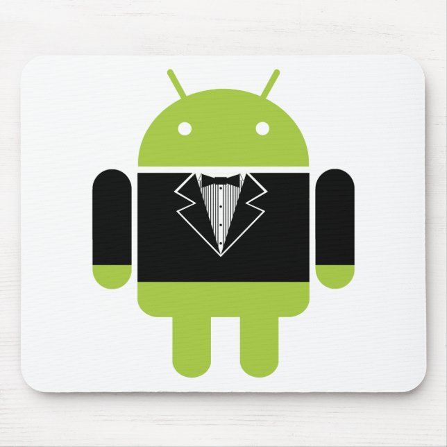 Androides Tux Mousepad (Vorne)