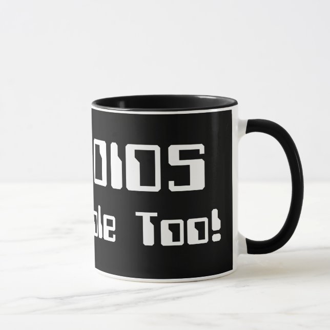 ANDROIDS sind auch Leute! Tasse (Rechts)