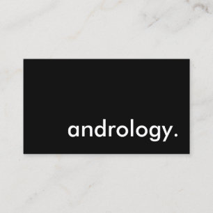 Andrologie. Visitenkarte