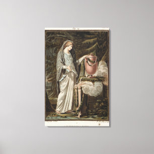 Andromache, Kostüm für "Andromache" durch Jean Leinwanddruck