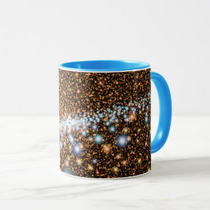 Andromeda Black Hole Blue Stars - Künstlerkonzept Tasse