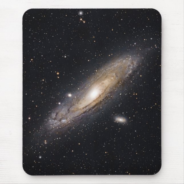 Andromeda-Galaxie | Astrofotografie Mousepad (Vorne)