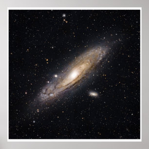Andromeda-Galaxie   Astrofotografie Poster