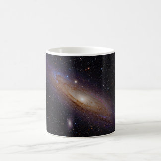 Andromeda-Galaxie genommen mit Tasse