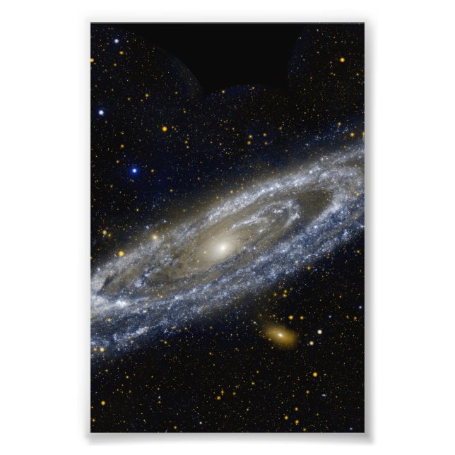 Andromeda-Galaxie-Milchweg-Kosmos Fotodruck (Vorne)