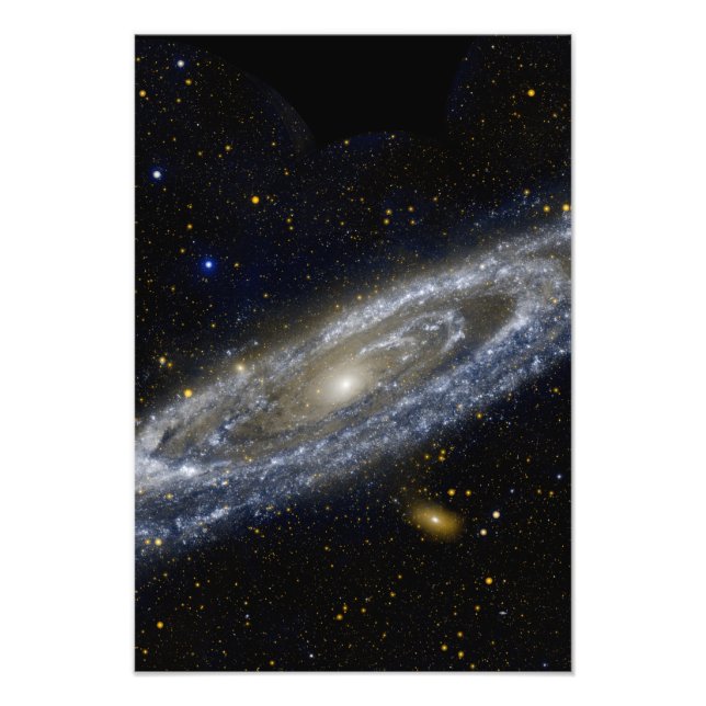 Andromeda-Galaxie-Milchweg-Kosmos Fotodruck (Vorne)