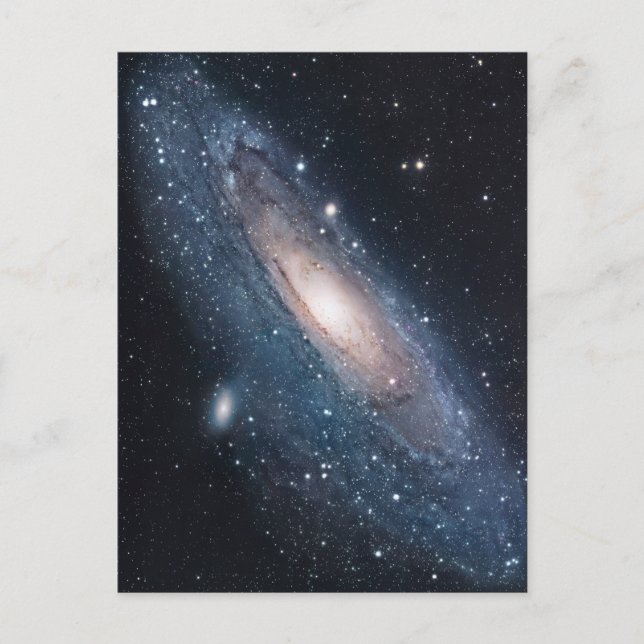 Andromeda-Galaxie-Milchweg-Kosmos Postkarte (Vorderseite)