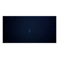 Andromeda-Galaxie Mitternachtsblaue Sternennacht