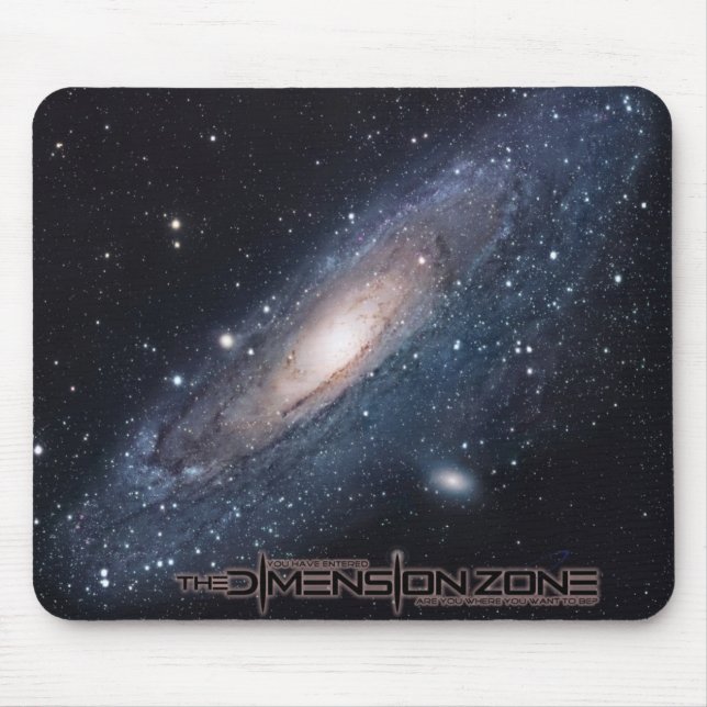 Andromeda-Galaxie Mousepad (Vorne)