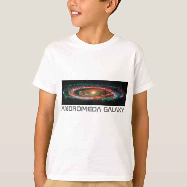 Andromeda-Galaxie T-Shirt (Vorderseite)