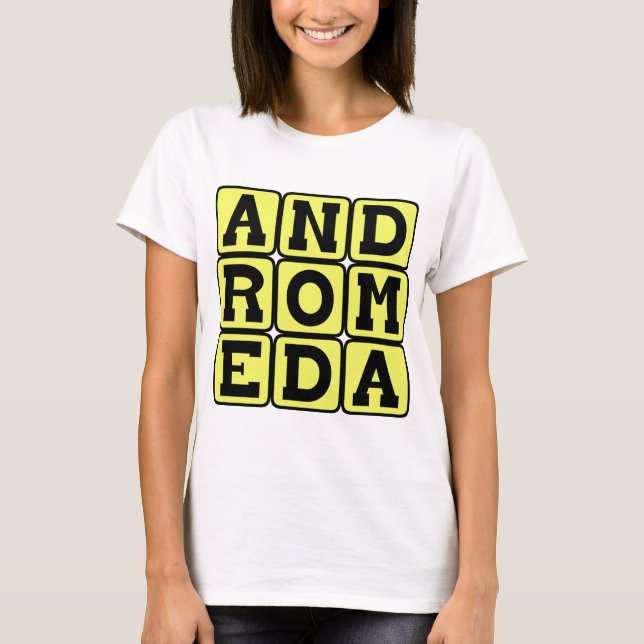 Andromeda, Galaxie T-Shirt (Vorderseite)