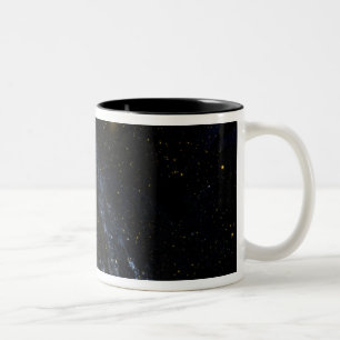 Andromeda-Galaxie Zweifarbige Tasse