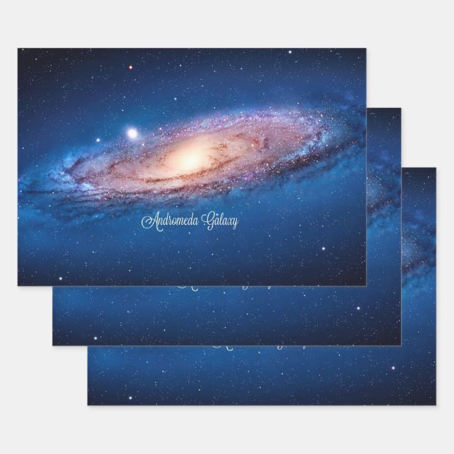 Andromeda Galaxy Geschenkpapier Set (Set)