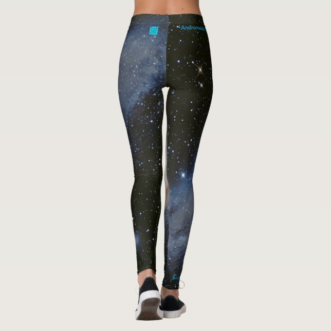 Andromeda Galaxy Leggings (Rückseite)