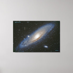 Andromeda Galaxy (M31) - Distinguished Leinwand