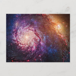Andromeda Galaxy Milky Way Postkarten