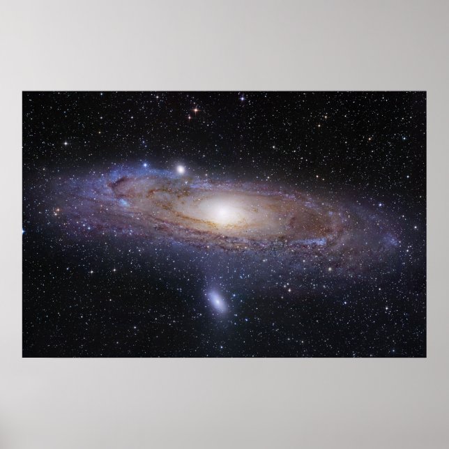 Andromeda Galaxy Poster (Vorne)