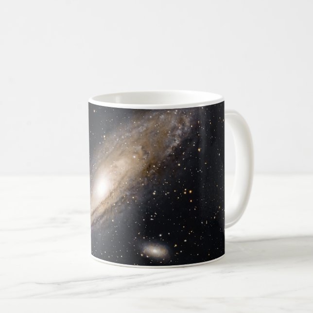 Andromeda Galaxy | Space Photography Kaffeetasse (VorderseiteRechts)