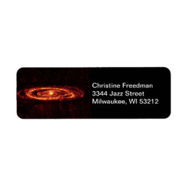 Andromeda Galaxy Spitzer in Infrarot, ZGOS-Adresse