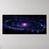 Andromeda in Ultraviolett