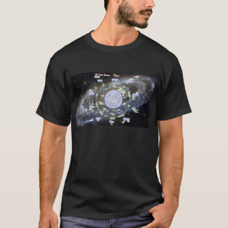 Andromeda-Karte -- Starquest T-Shirt