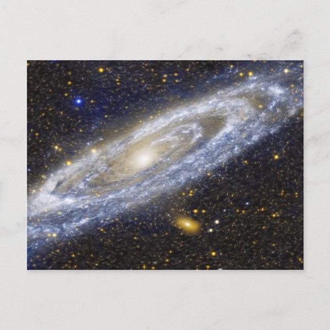 Andromeda Postkarte (Vorderseite)