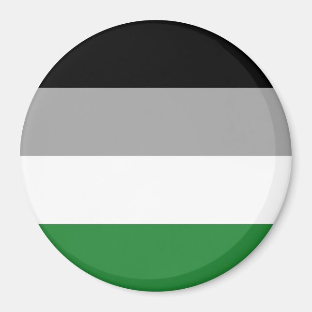 Androphilia Pride Flag Magnet (Vorne)