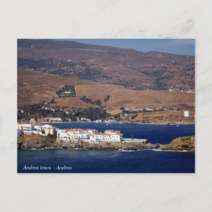 Andros town - Andros Postkarte