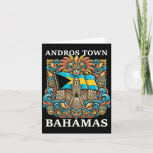 Andros Town Bahamas Insel Urlaub Reise Karte