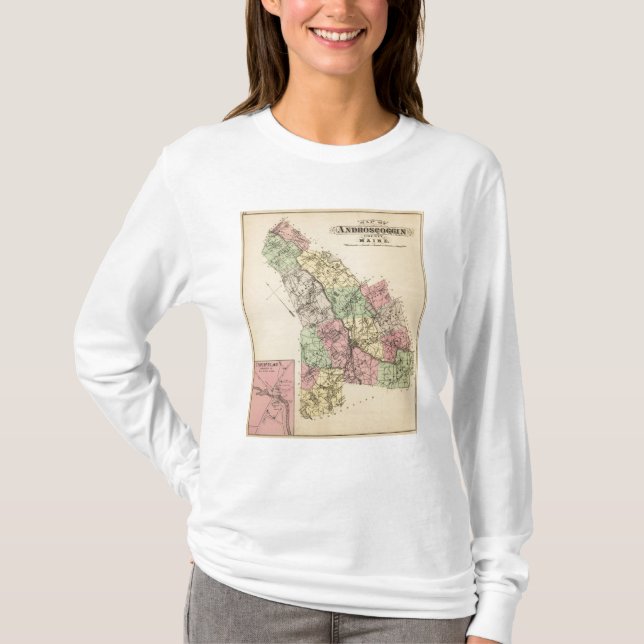 Androscoggin Co, Maine T-Shirt (Vorderseite)
