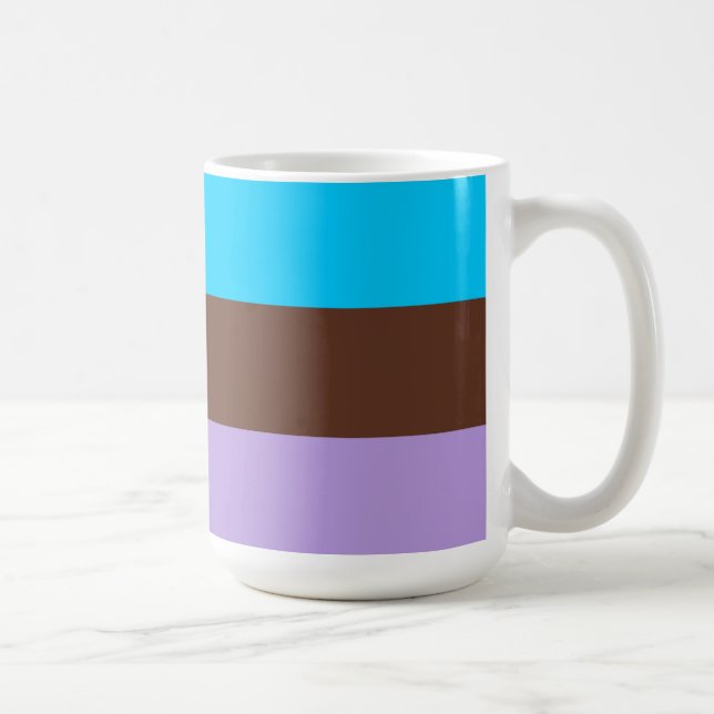 Androsexual Pride Flag Kaffeetasse (Rechts)