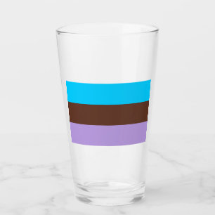 Androsexual Pride Glas