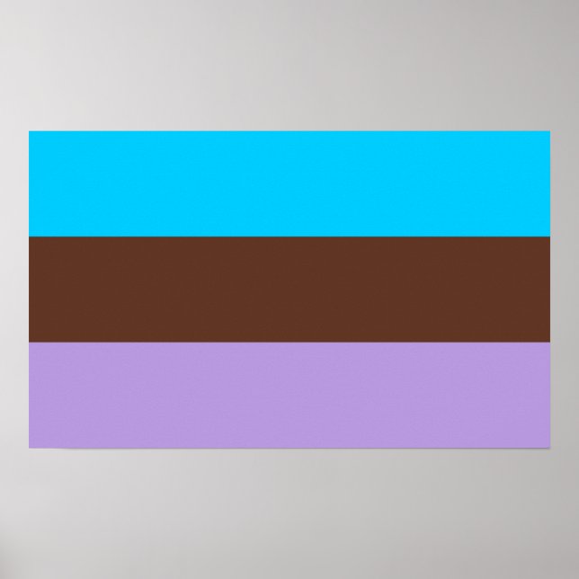 Androsexual Pride Poster (Vorne)