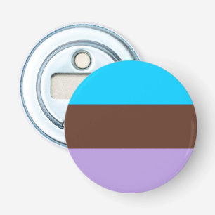 Androsexuelle Pride-Flagge Flaschenöffner