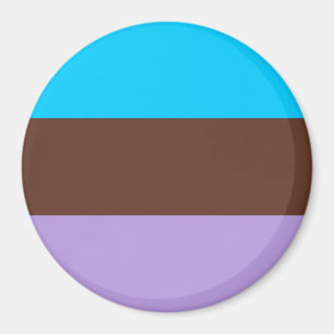 Androsexuelle Pride-Flagge Magnet