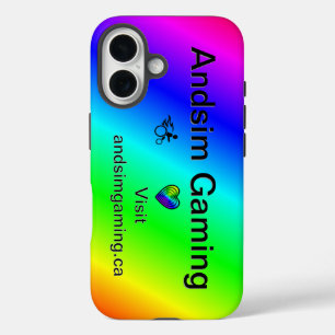 Andsim Gaming Iphone 16 Fall Hülle