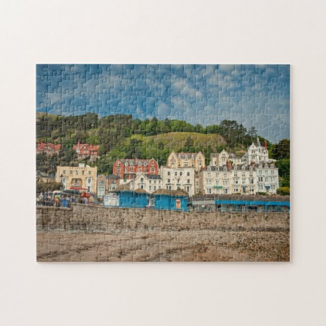 Andudno North Wales Seaside Landschaftlich View Ji Puzzle (Horizontal)