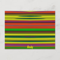 ANDY ~ 3D Design Pattern ~ Weihnachtsfarben~ Post
