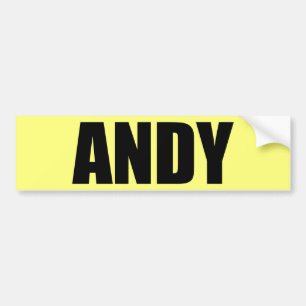Andy Autoaufkleber