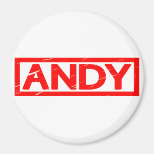 Andy Briefmarke Magnet