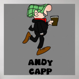 andy capp britisch english england retro Vintag Poster