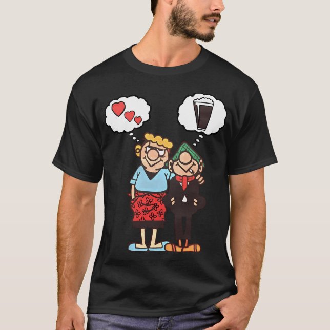 Andy Capp True Love T-Shirt (Vorderseite)