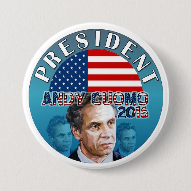 Andy Cuomo für Präsidenten 2016 Button (Vorderseite)