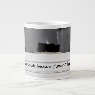 Andy, den die persische Katze im Trockner schlafen Jumbo-Tasse