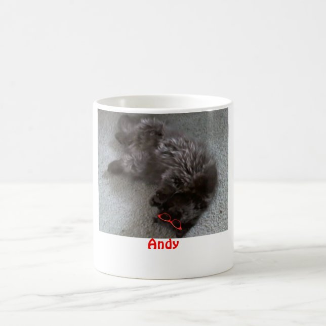 Andy die persische Katze Kaffeetasse (Mittel)