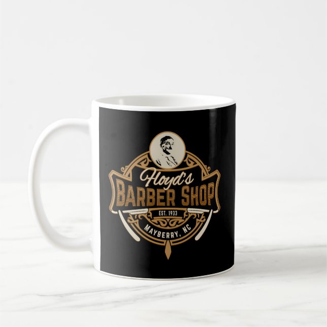Andy Griffith Show Floyd's Barber Shop TV Kaffeetasse (Links)