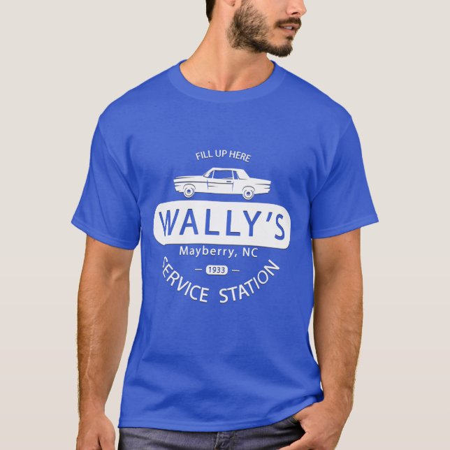 Andy Griffith Show Wallys Service Station friends T-Shirt (Vorderseite)