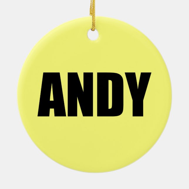 Andy Keramikornament (Hinten)