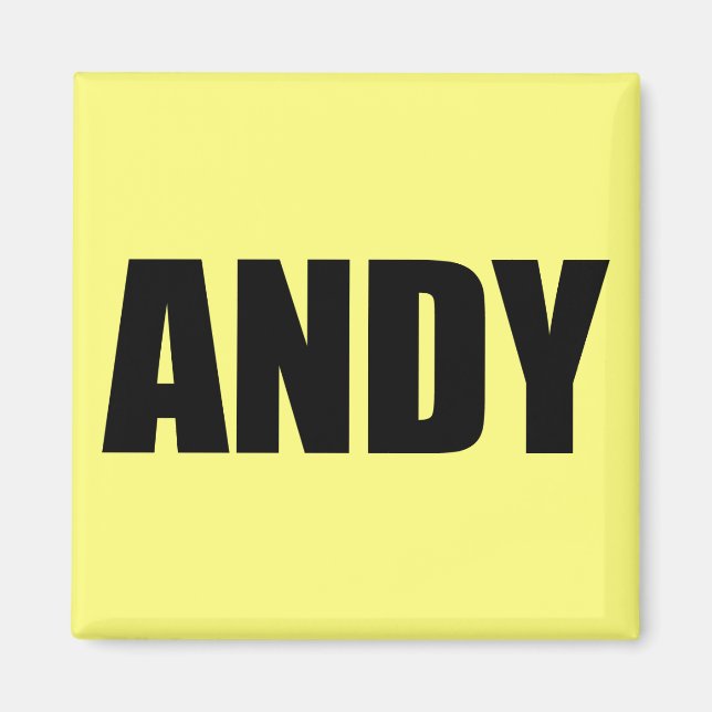 Andy Magnet (Vorne)