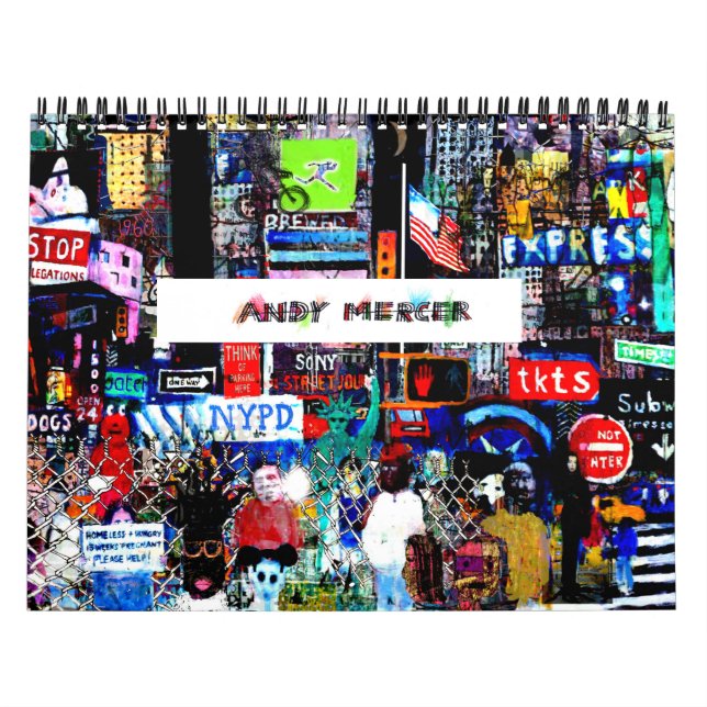 Andy Mercers Offizieller Kalender (Titelbild)